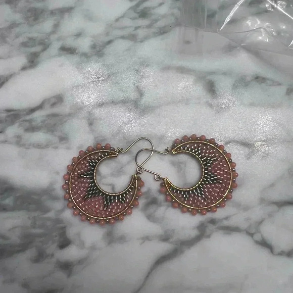 Miguel Ases Beaded Earrings - Picture 2 of 2